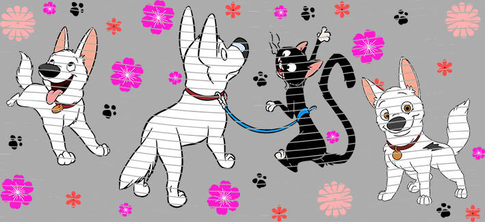 16oz Disney style-D-461